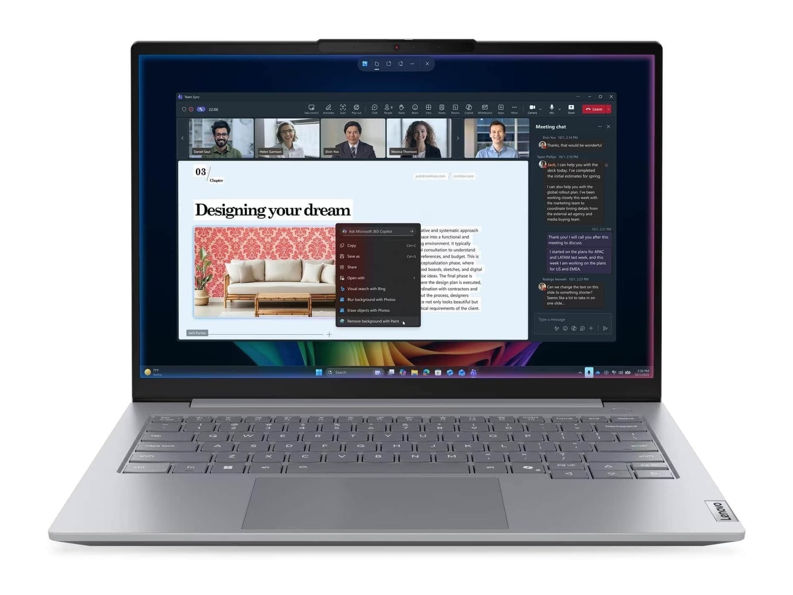 Lenovo - ThinkBook 14 Gen 9 21UX000KUS 14" - Intel Core Ultra 5 325 chip - 16GB Memory - 512GB SSD - Arctic Grey