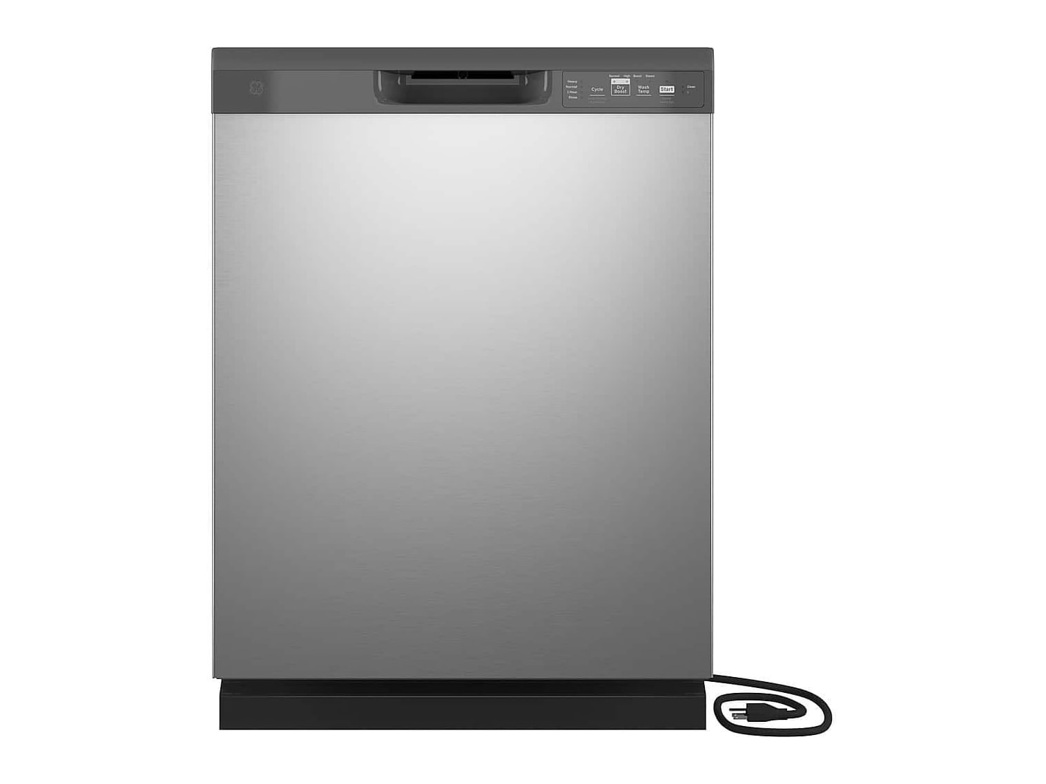 GE Appliances - GDF511PSRSS 24" Front Control Built-In Plastic Tub Dishwashers