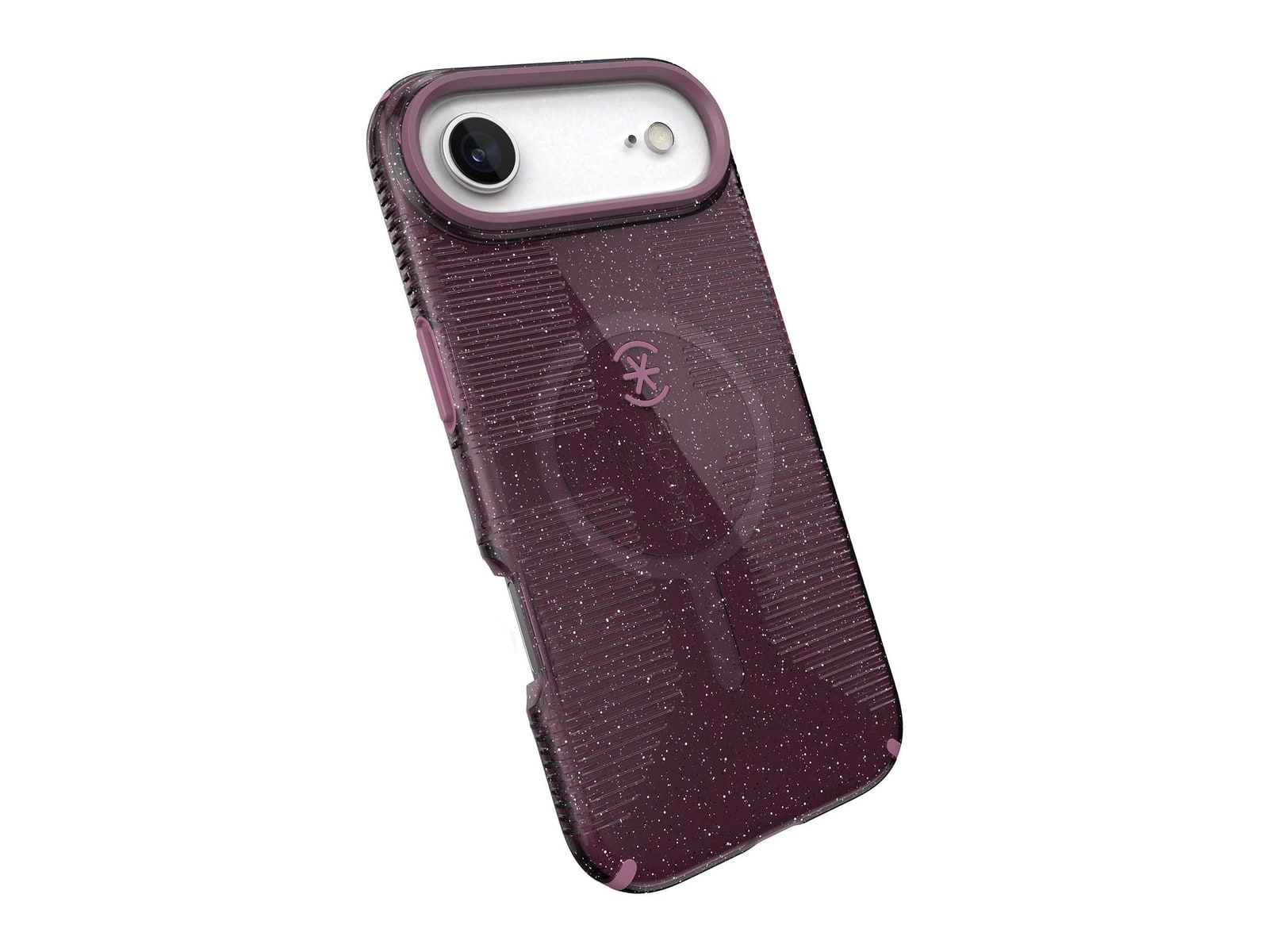 Speck - CandyShell Grip + Glitter MagSafe - iPhone Air - Plumberry Glitter