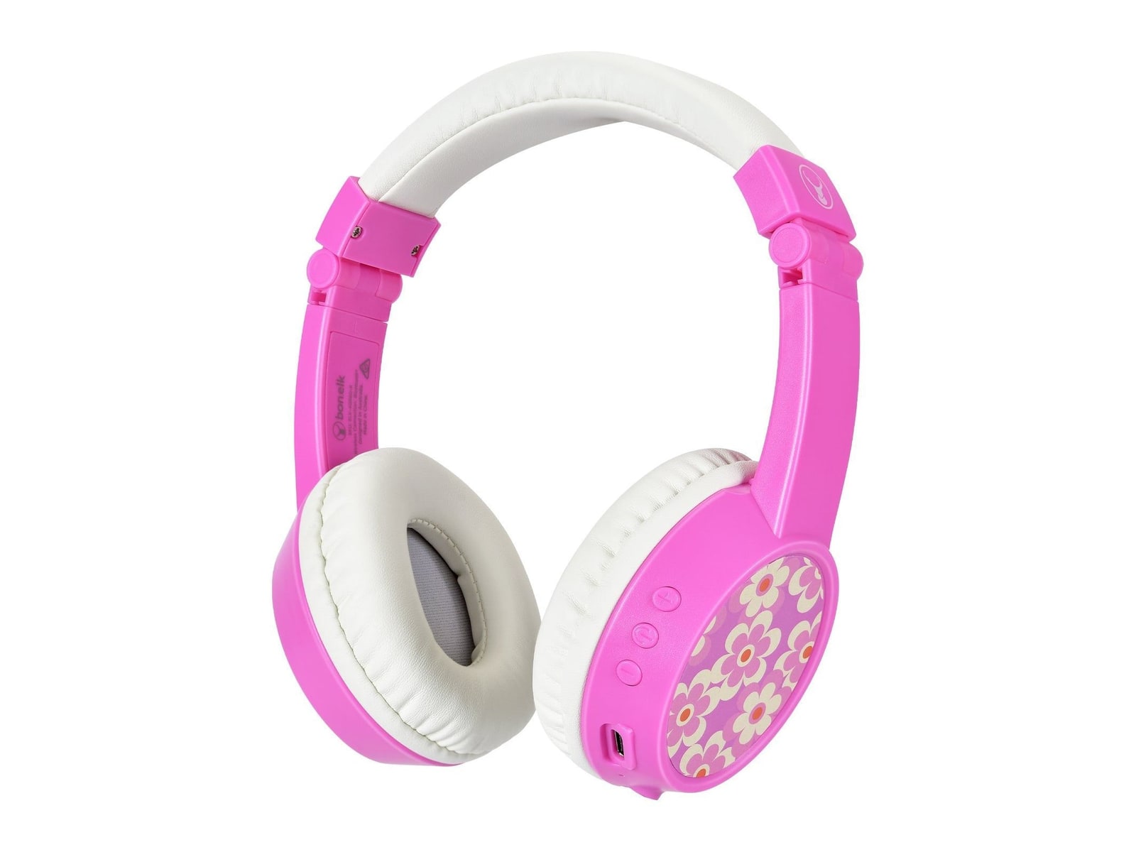 Bonelk - My-Style Kids Wireless On-Ear Headphones - Blush