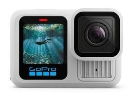 GoPro - HERO13 Black 5.3K Action Cameras Limited Edition - Polar White