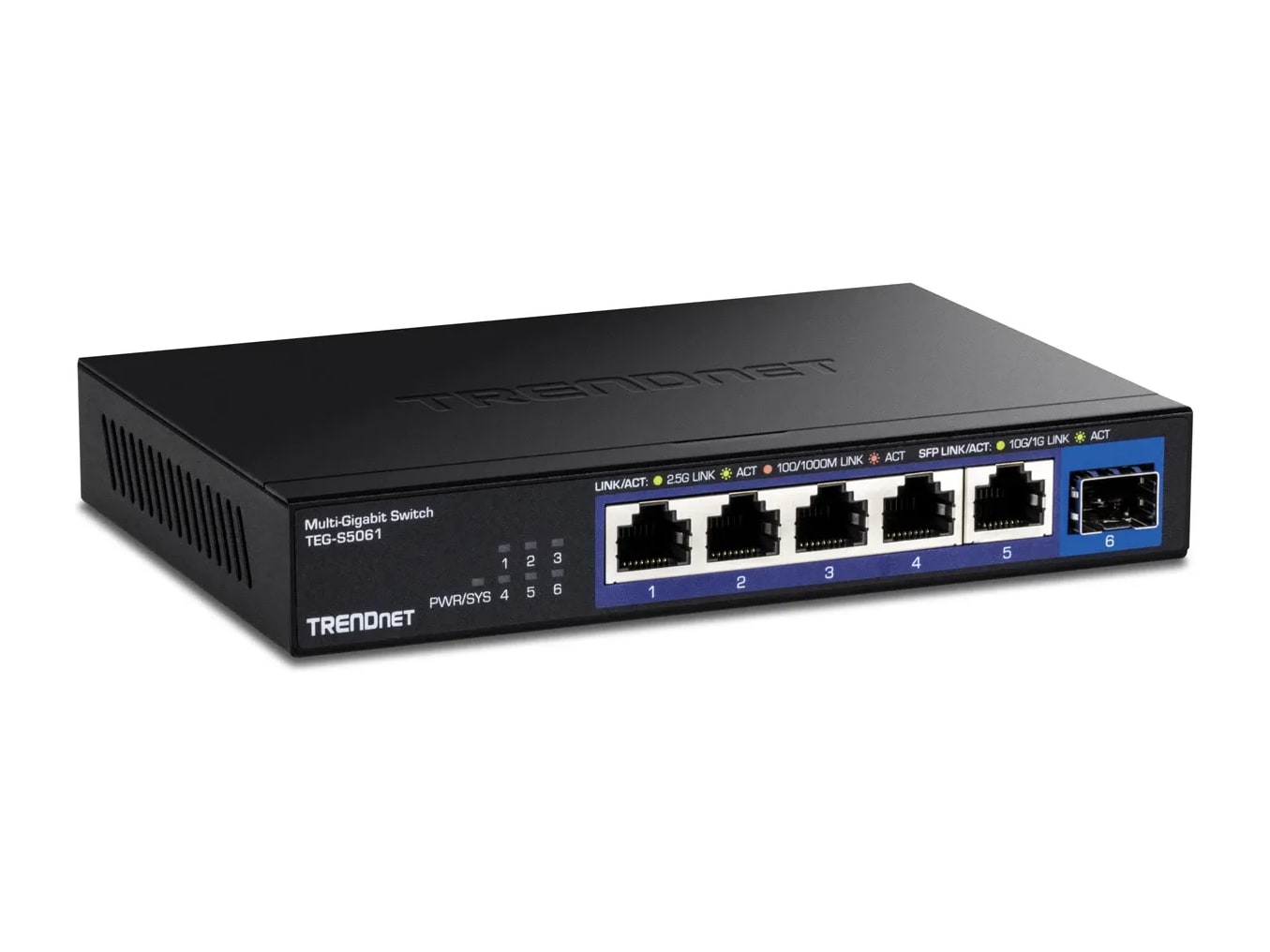 TRENDnet - TEG-S5061 6-Port Unmanaged Multi-Gig Desktop Switches