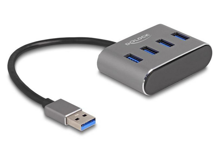 Delock - 63190 USB Hubs - Gray