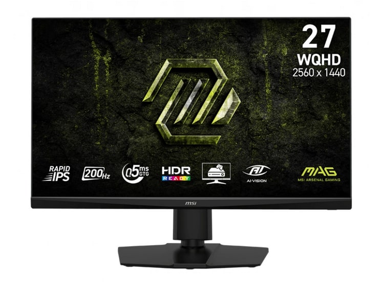 MSI - 27" MAG 272QPF E20 WQHD 200Hz Gaming Monitors
