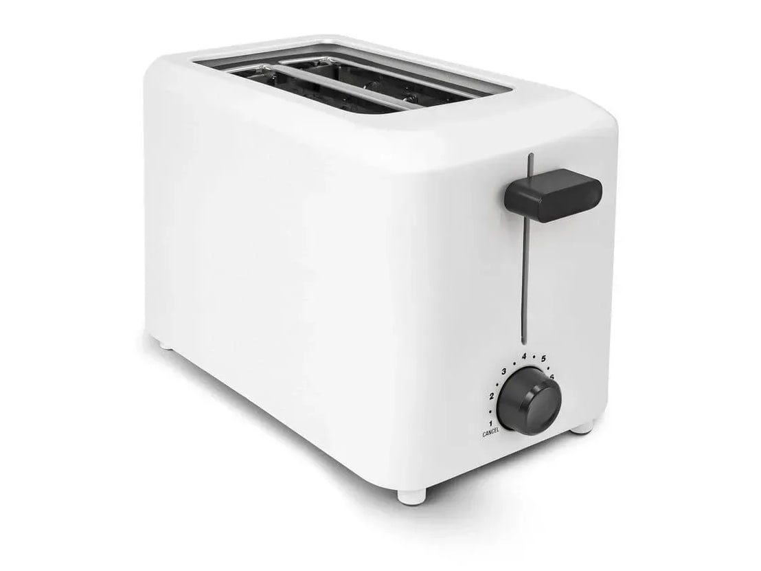 Elite Gourmet - White 2 Slice Cool Touch Toaster Toasters & Ovens