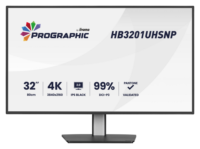 iiyama - 31.5" ProGraphic HB3201UHSNP-B1 4K UHD 4K/5K Monitors