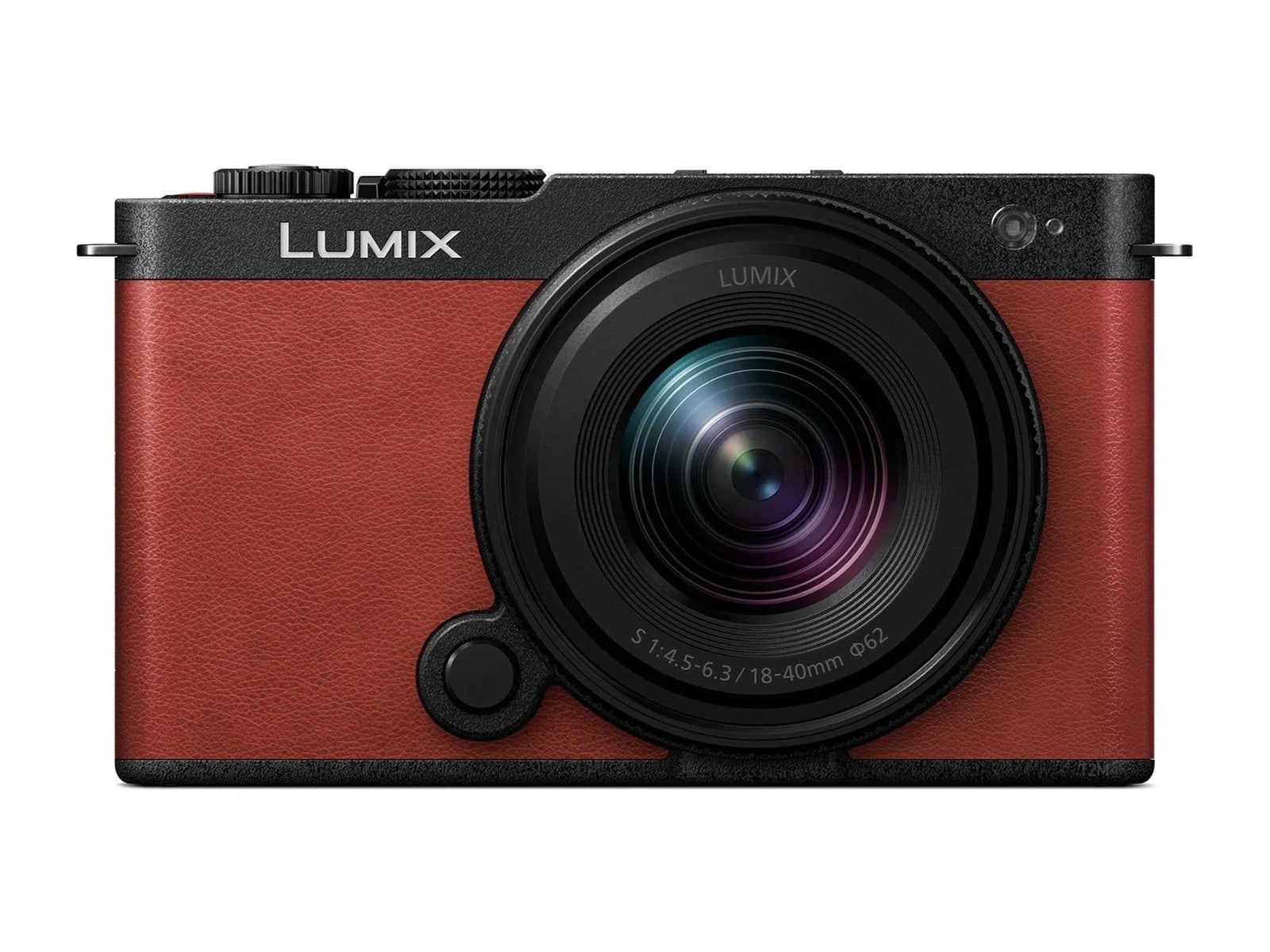 Panasonic - LUMIX S9 24.2 MP Mirrorless Cameras S18-40mm Lens Kit - Crimson Red