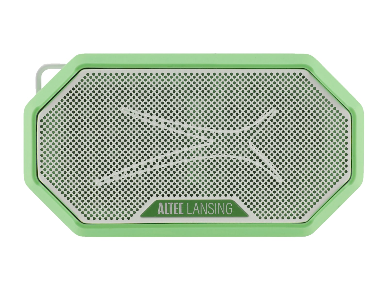 Altec Lansing - HydraMini 2.0 Bluetooth Portable Speakers - Sport Green/White