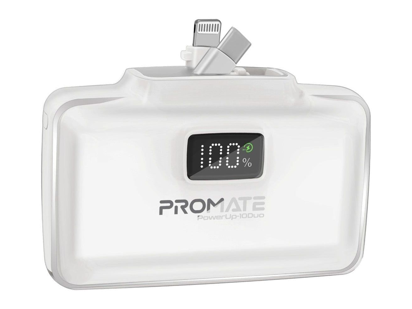 Promate - PowerUp-10Duo White Power Banks