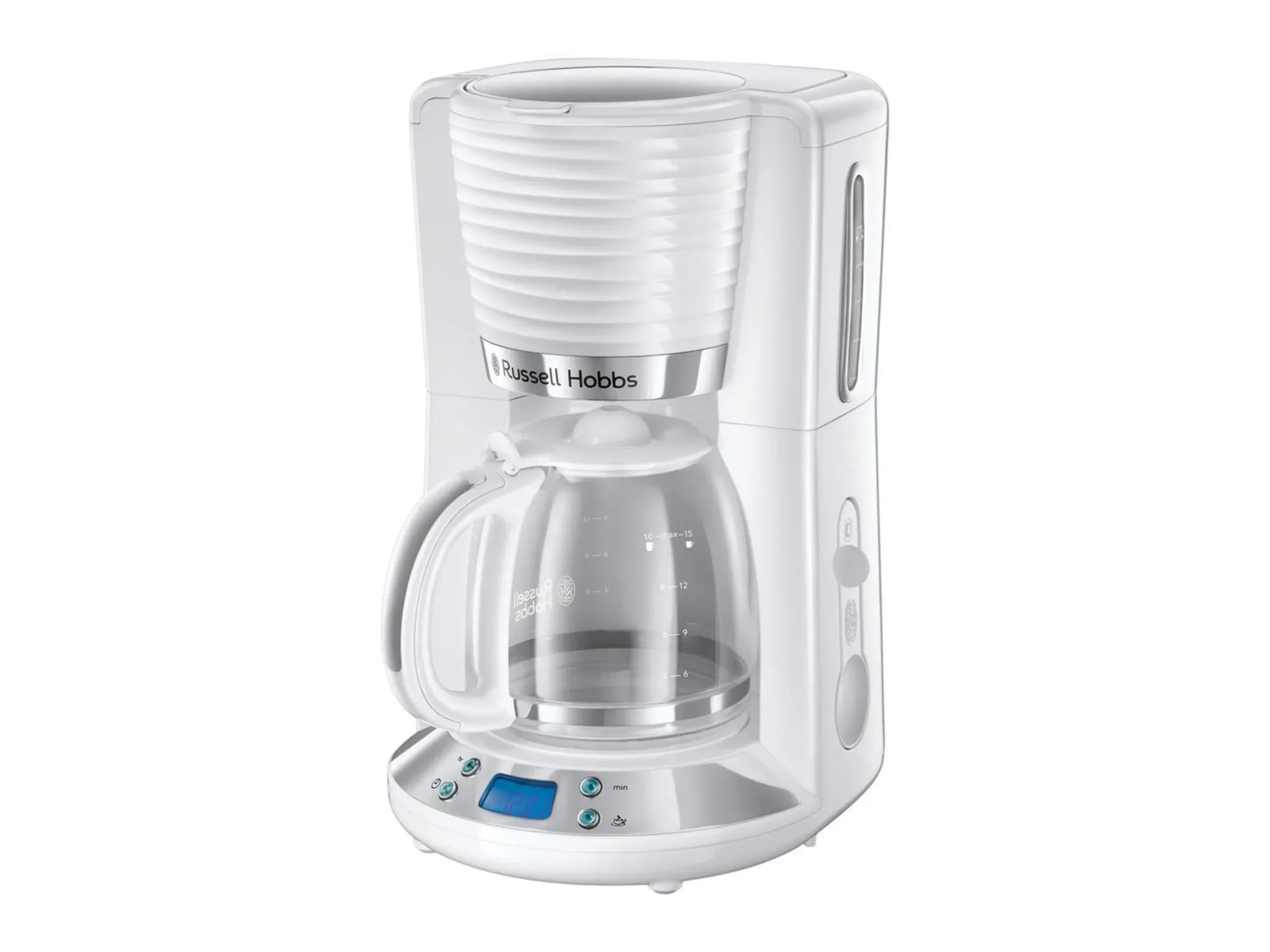 Russell Hobbs - 24390-56 Inspire White Glass Coffee Makers