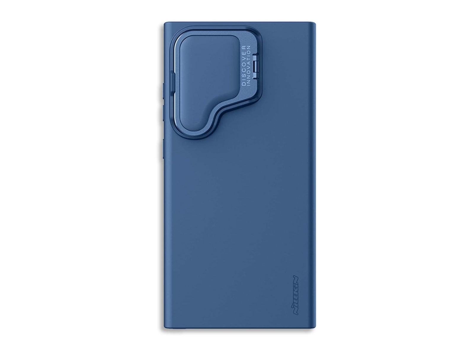 Nillkin - CamShield Silky Silicone CamProp Case - Galaxy S24 Ultra - Midnight Blue