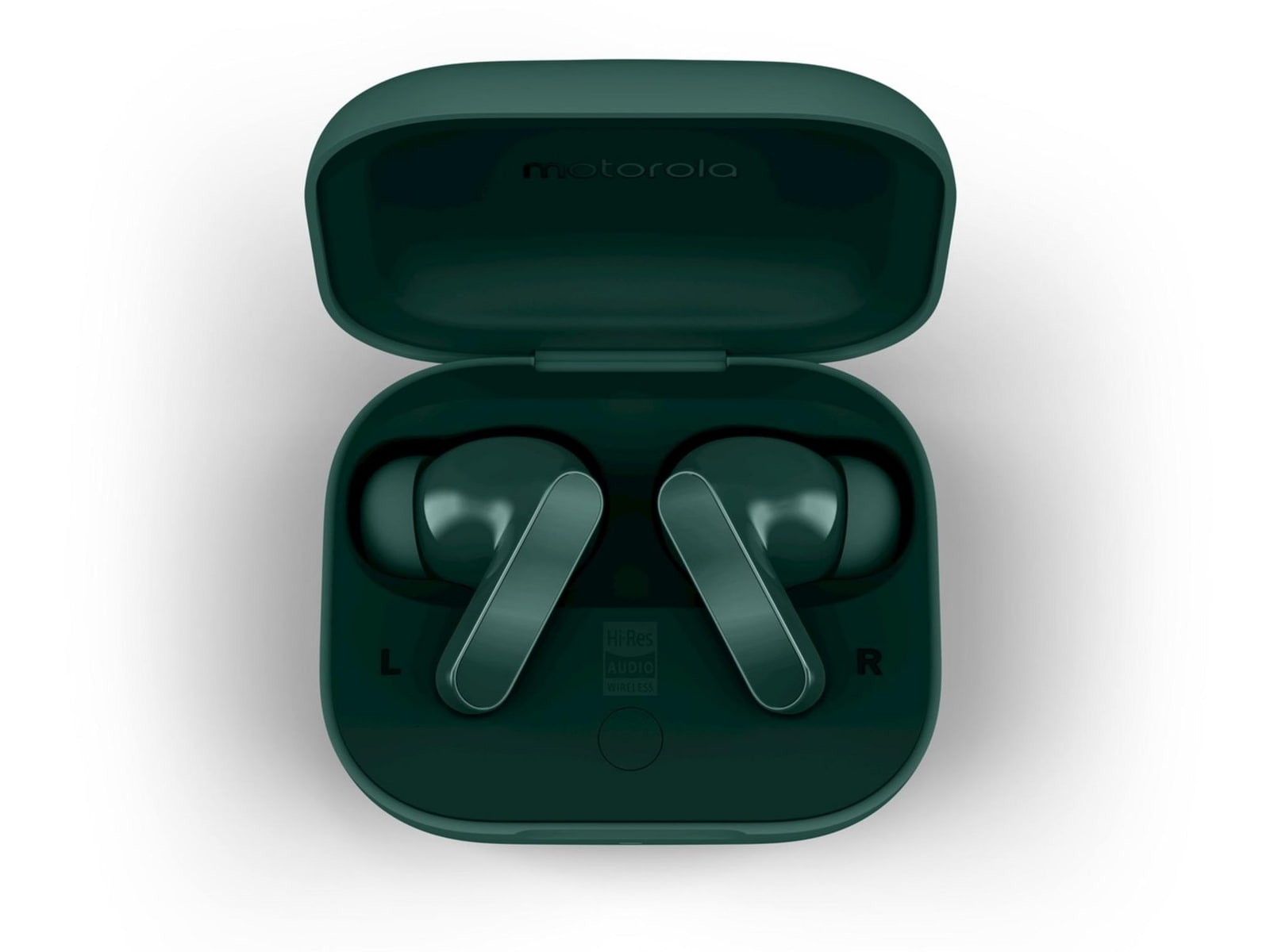 Motorola - Moto Buds Bass Bluetooth True Wireless Earbuds - PANTONE Posy Green