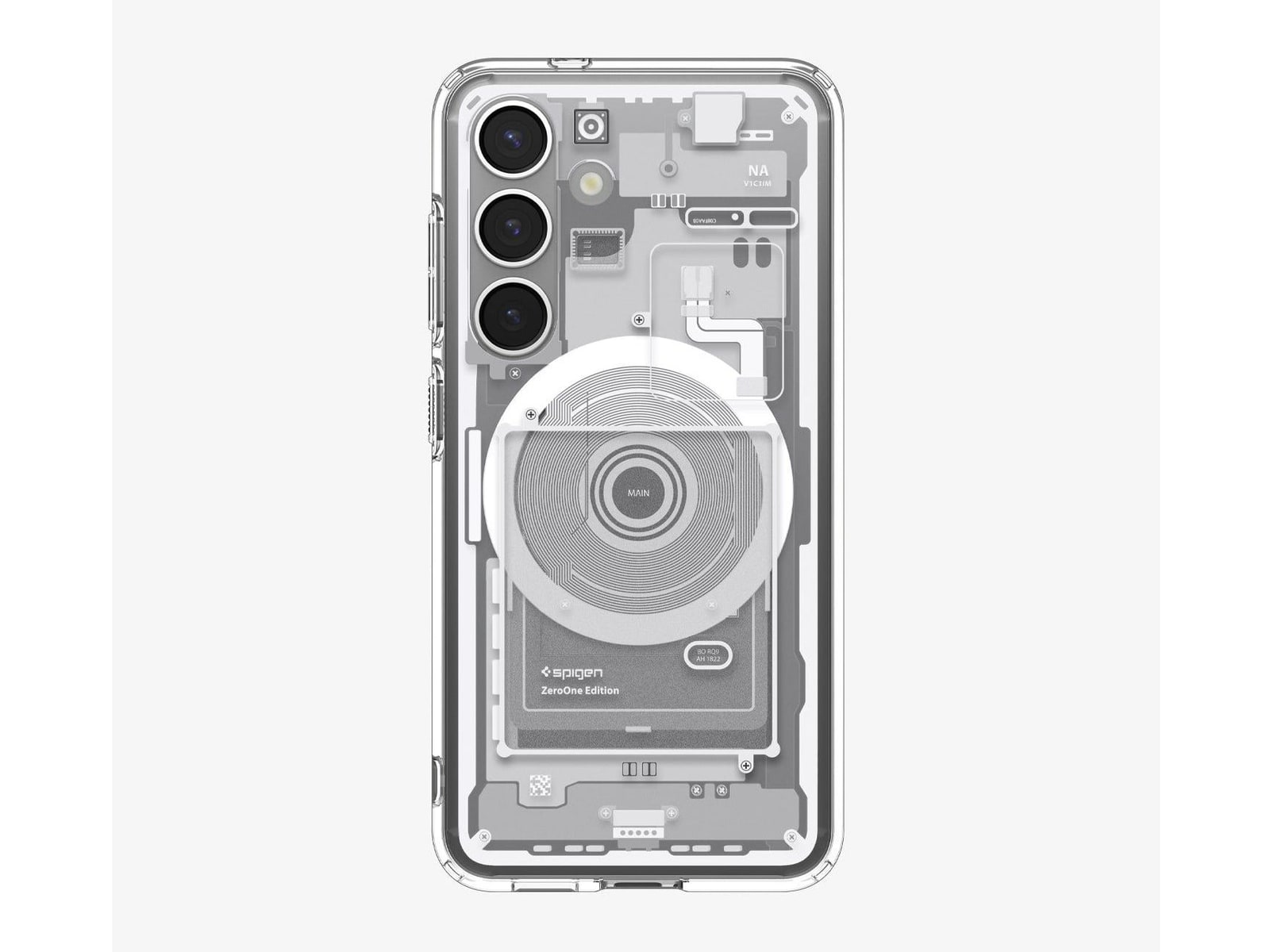Spigen - Ultra Hybrid Zero One (Mag Fit) - Galaxy S25 - Zero One White