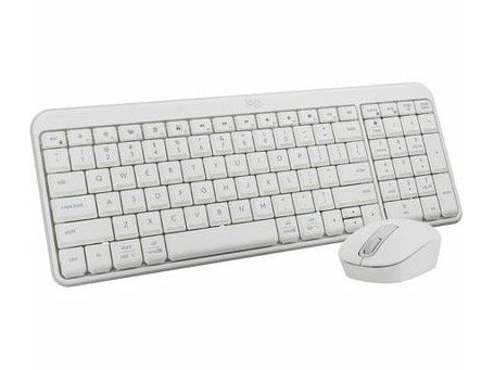 Logitech - MK250 Combo Bluetooth Wireless Keyboards - Off White