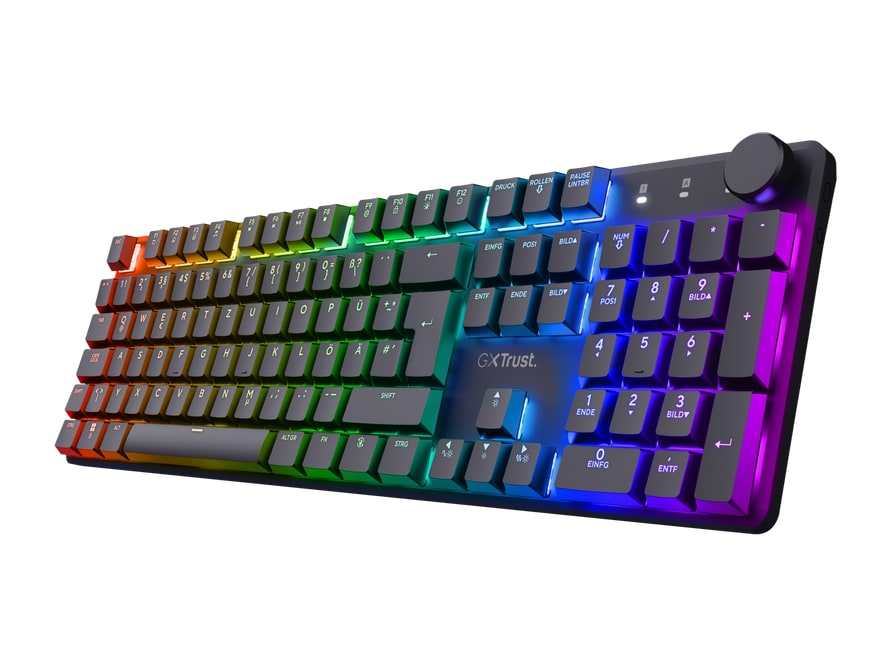 Trust - GXT 868 Torix Wireless (German Layout) Mechanical Keyboards - Black