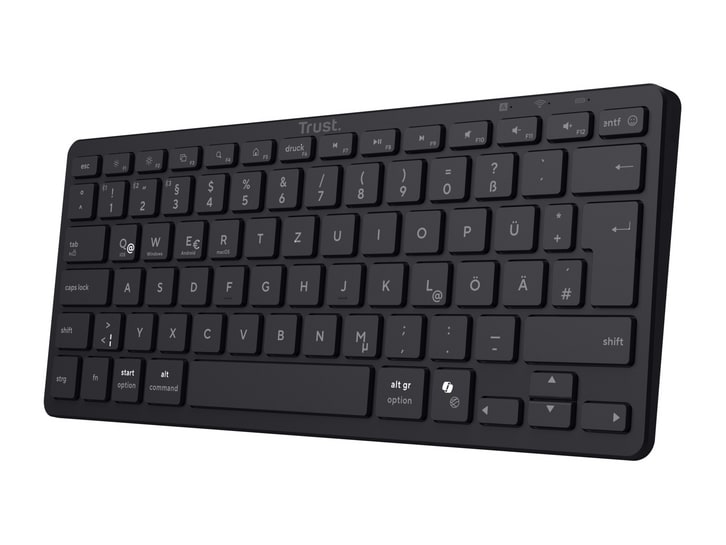Trust - Nado II Multi-device Bluetooth (German Layout) Wireless Keyboards