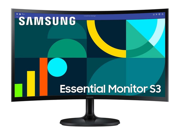 Samsung - 24" Essential Monitor S3 S24D364GA Full HD 100Hz Professional Monitors (EU)