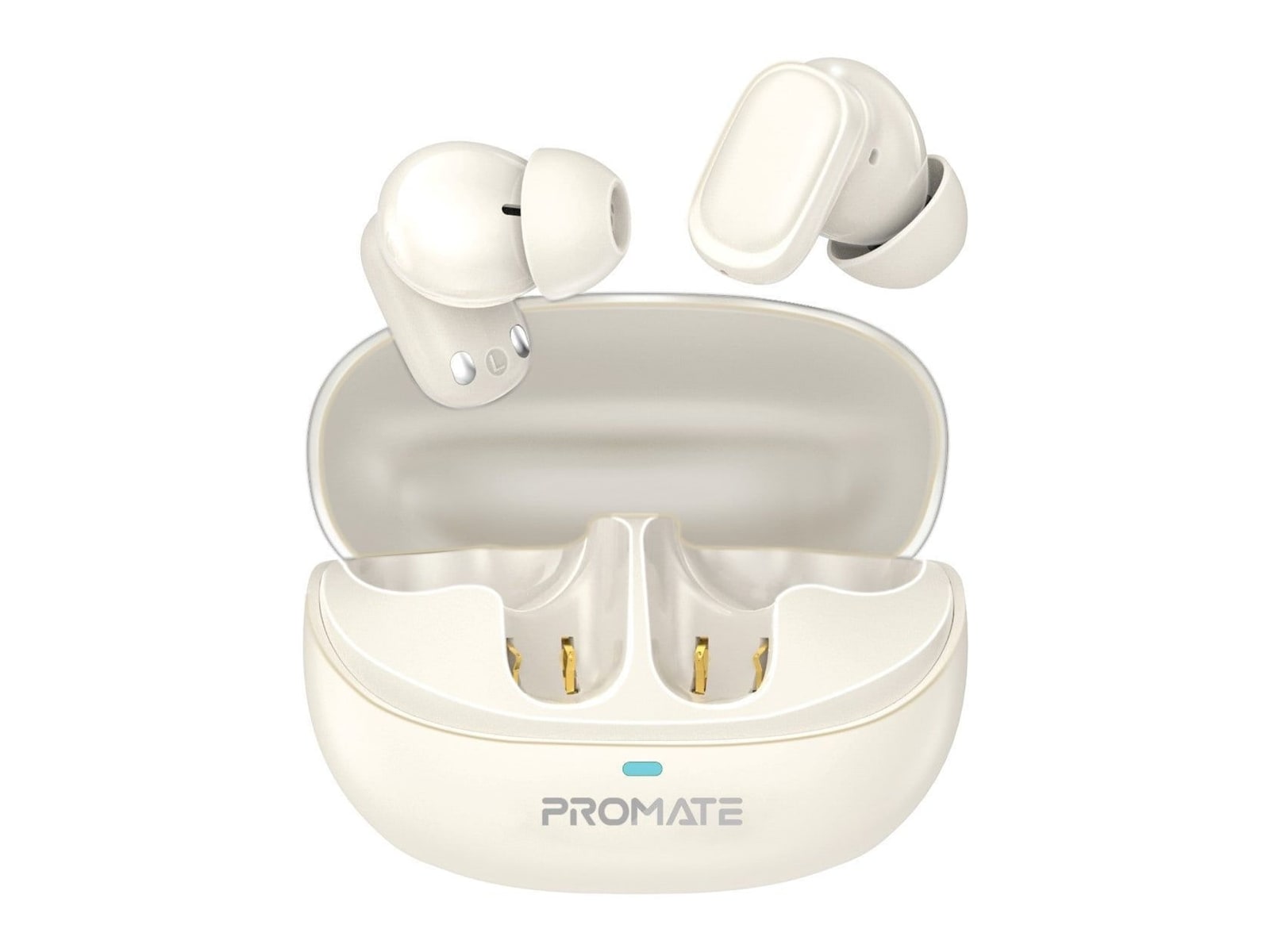 Promate - Lush-Pro True Wireless Earbuds - White