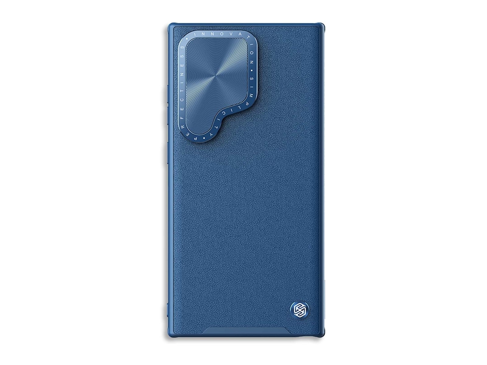 Nillkin - CamShield CamProp Leather Case - Galaxy S24 Ultra - Deep Blue