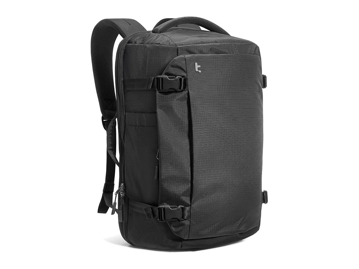 tomtoc - Navigator-T66 Liteway Travel Laptop Backpack 28L - Black