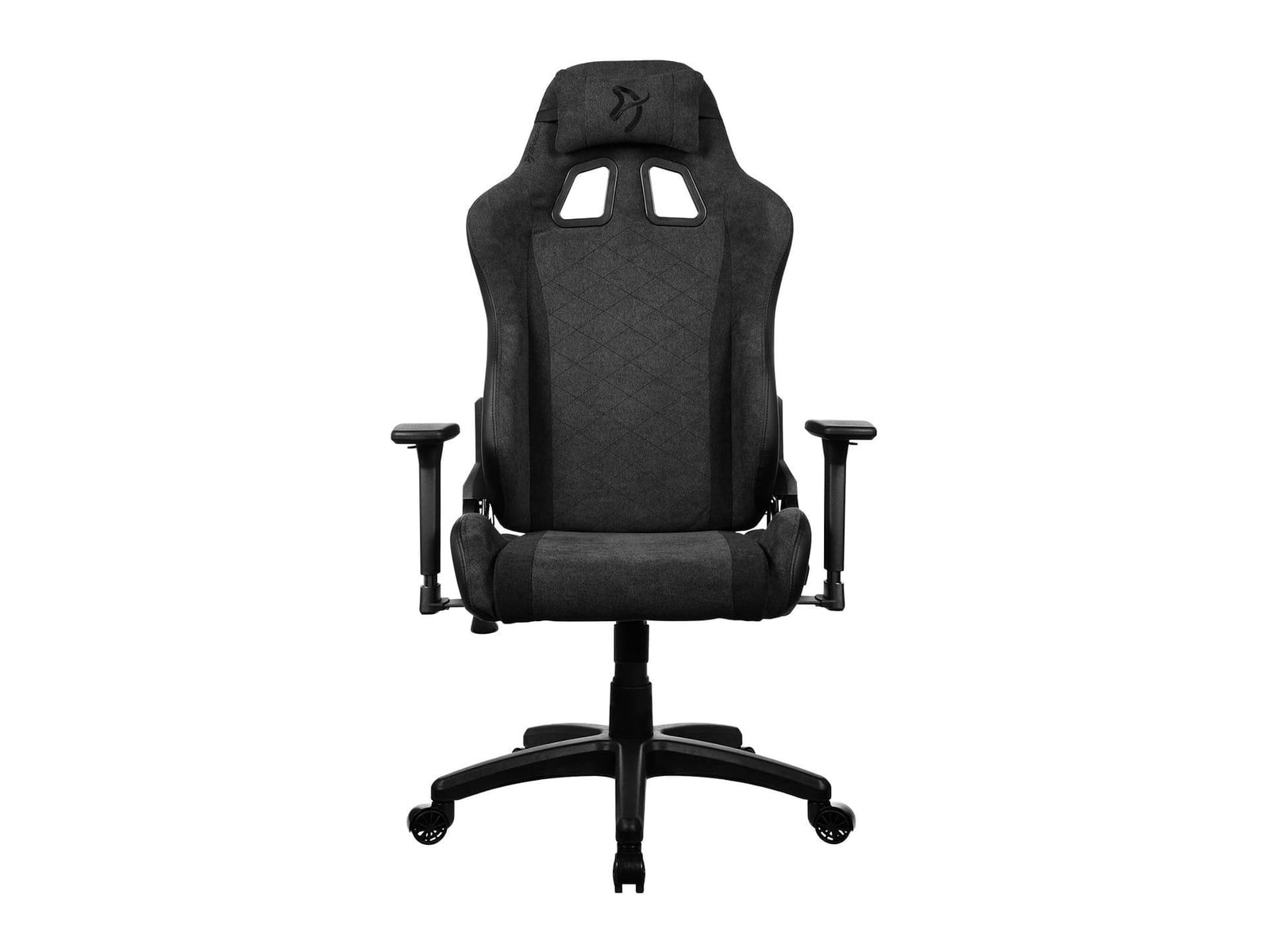 Arozzi - Avanti Soft Fabric Gaming Chair - Dark Grey