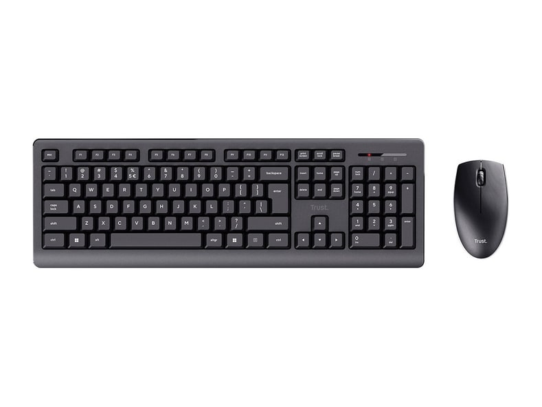 Trust - Primo Deskset (Italian Layout) Wireless Keyboards - Black
