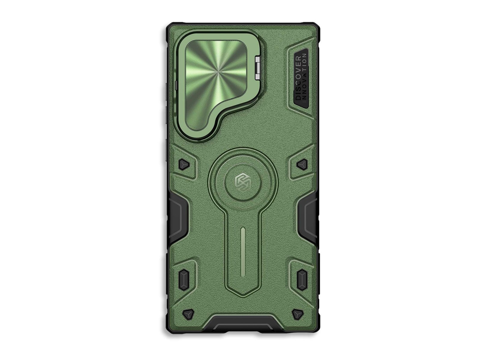 Nillkin - CamShield Armor CamProp Case - Galaxy S24 Ultra - Dark Green