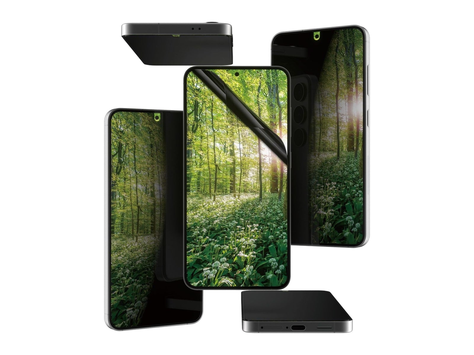 PanzerGlass - ECO MATRIX 4-Way Privacy Screen Protector Samsung Galaxy S25 Ultra-Wide Fit