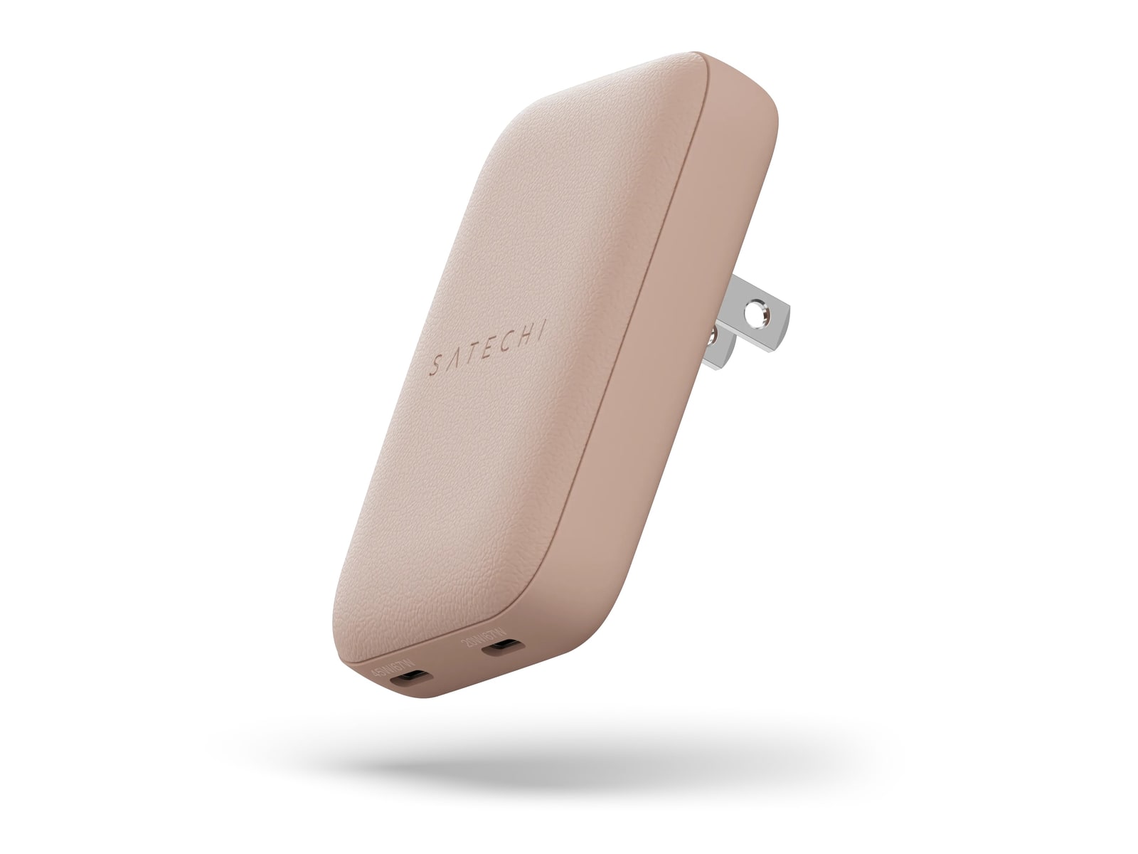 Satechi - OntheGo 67W Slim Wall Charger Desert Rose Wall Chargers