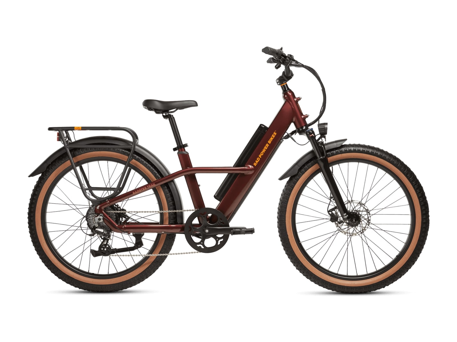 Rad Power Bikes - Radster Trail Large Copper Red Electric Bikes
