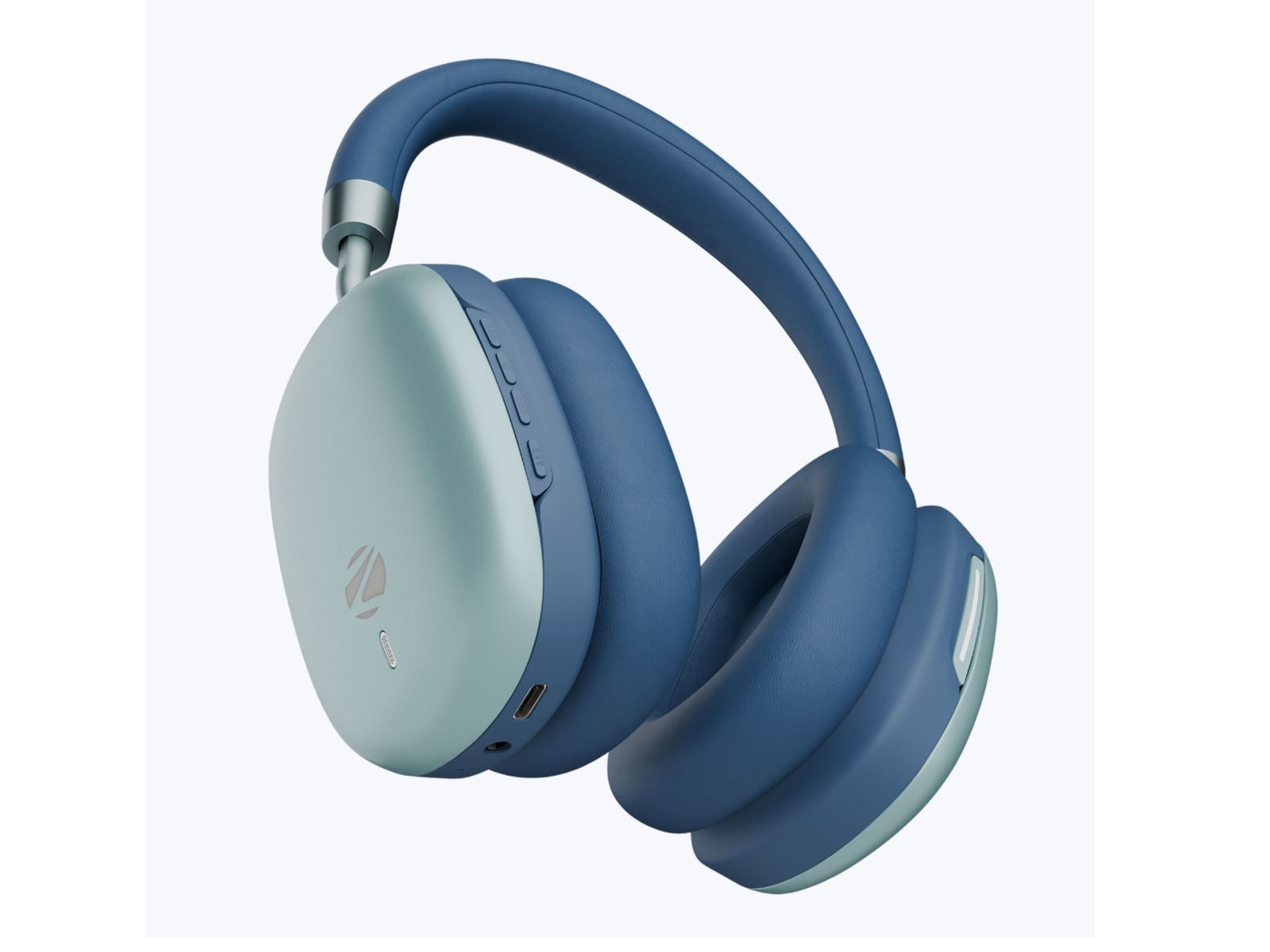 Zebronics - Zeb Silencio 200T Over-Ear Headphones - Blue