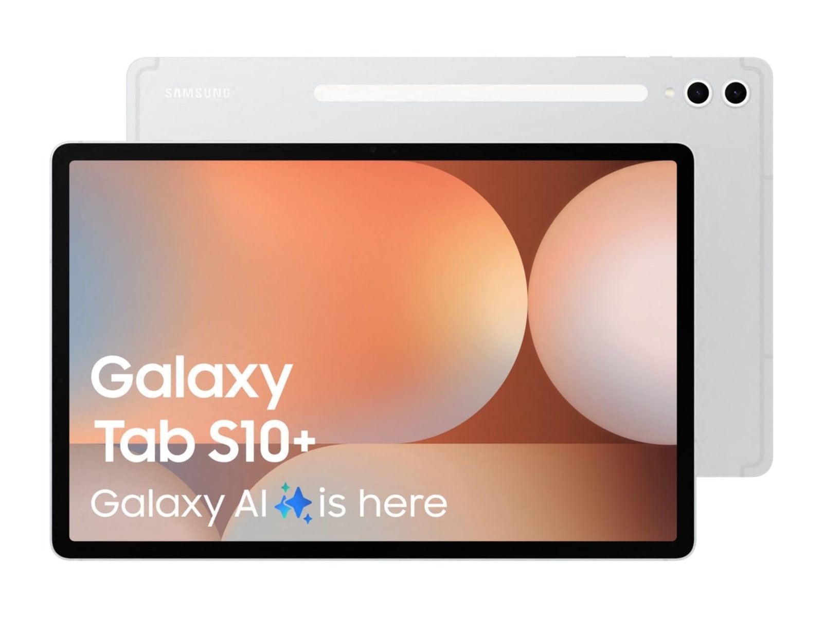 Samsung - Galaxy Tab S10+ - 512GB - Wi-Fi - Silver (EU)