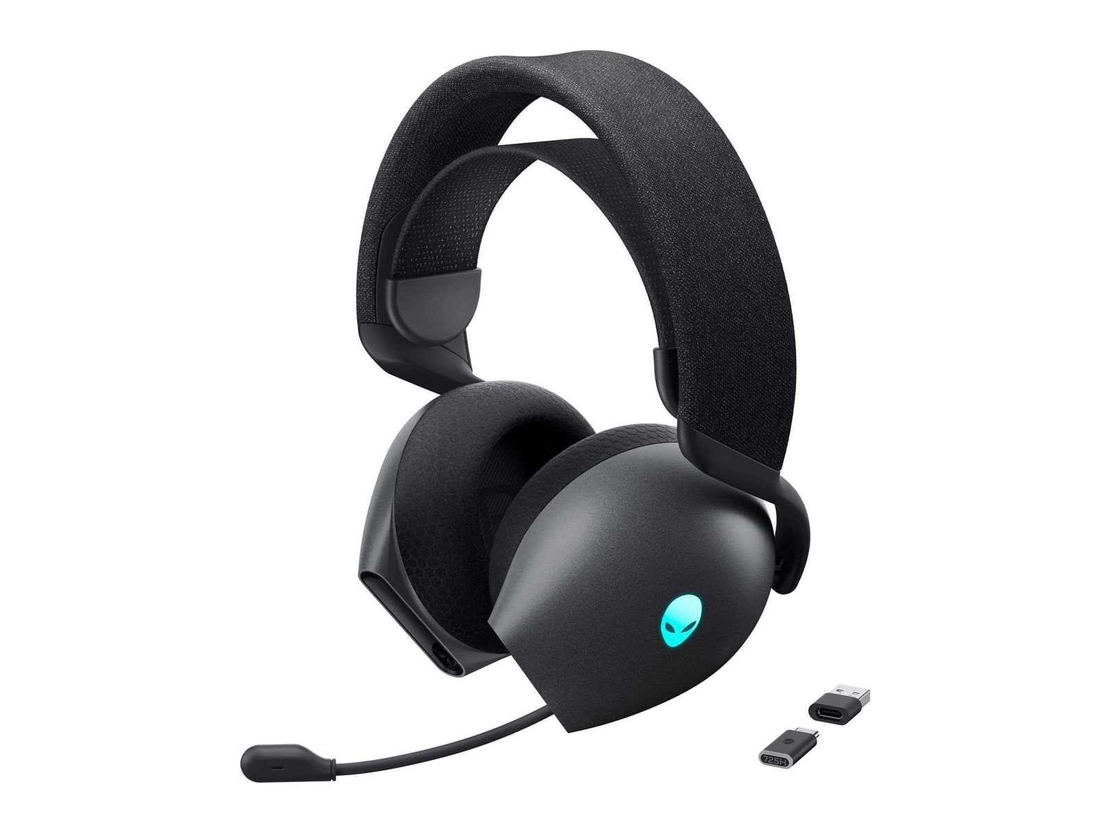 Alienware - AW725H Tri Mode Wireless Over the Ear Gaming Headset