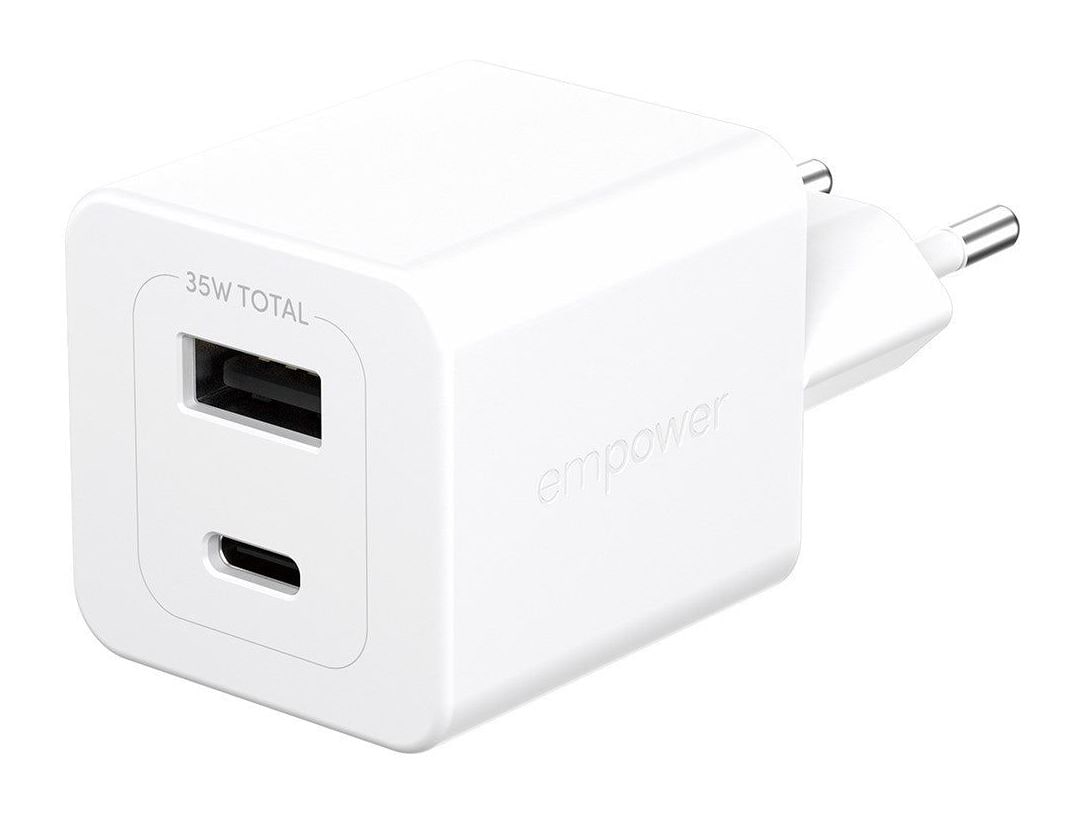 PanzerGlass - empower Turbo 35W Charger Silver White Wall Chargers
