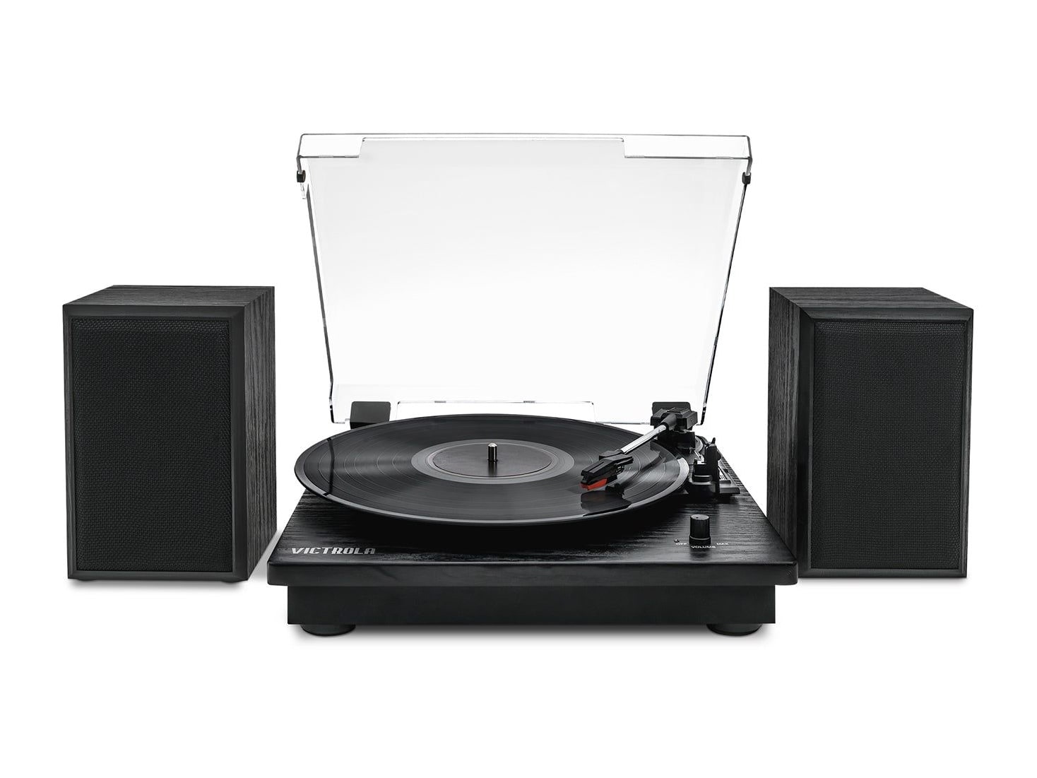 Victrola - Montauk Bluetooth Turntables & CD Players - Black
