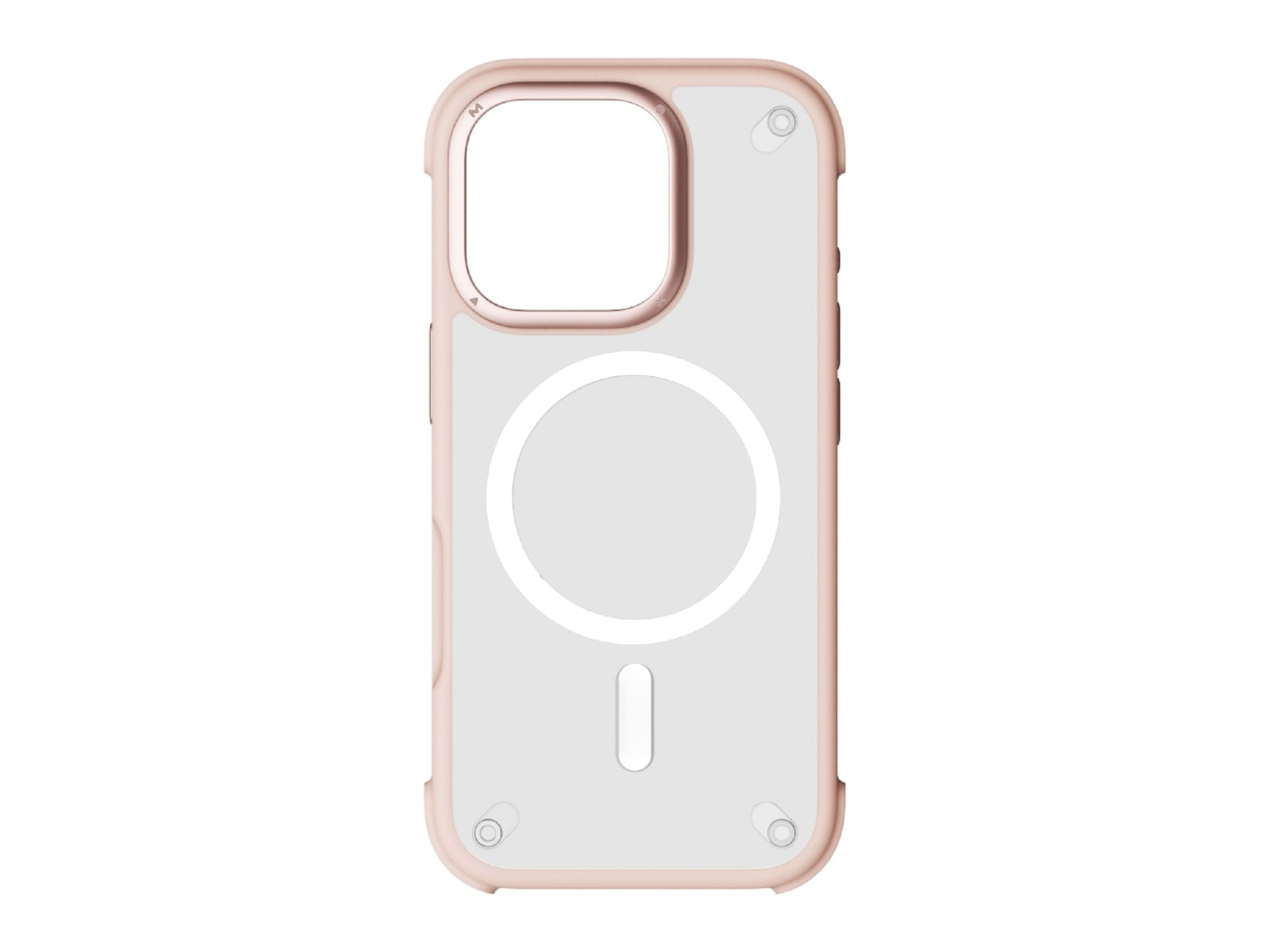 MOMAX - CaseFORM Air Shock Proof Case - iPhone 16 Pro Max - Pink