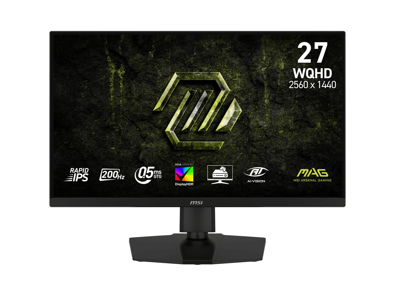 MSI - 27" MAG 274QPF E20 WQHD 200Hz Gaming Monitors