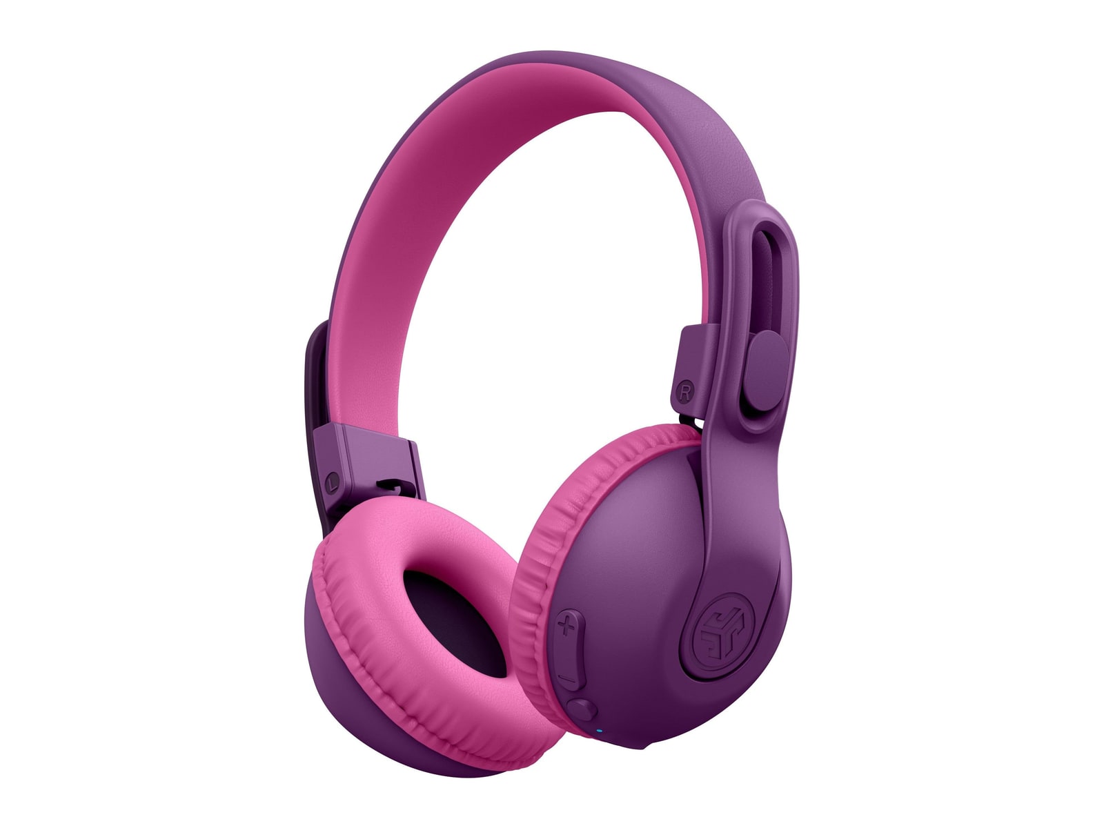 JLab - JBuddies Studio 2 Wireless On-Ear Headphones - Purple/Pink
