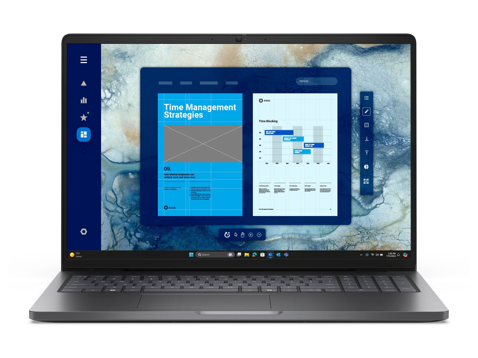 Dell - Pro 16 PC16250 16" - Intel Core Ultra 5 225U chip - 16GB Memory - 512GB SSD - Black (EU)