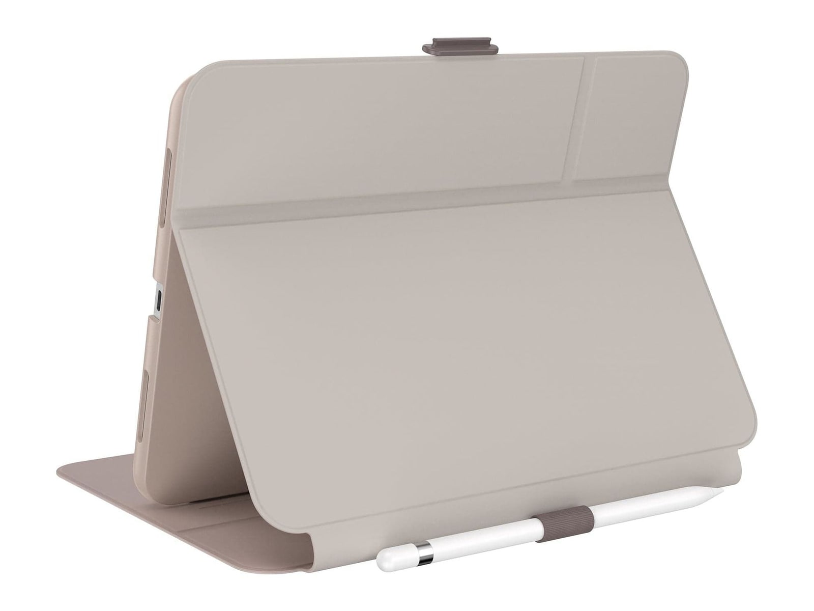 Speck - Balance Folio - iPad 10.9-11-inch (2022-2025 - 10th/11th gen A16) - Beech Grey/Cinnamon Biscuit