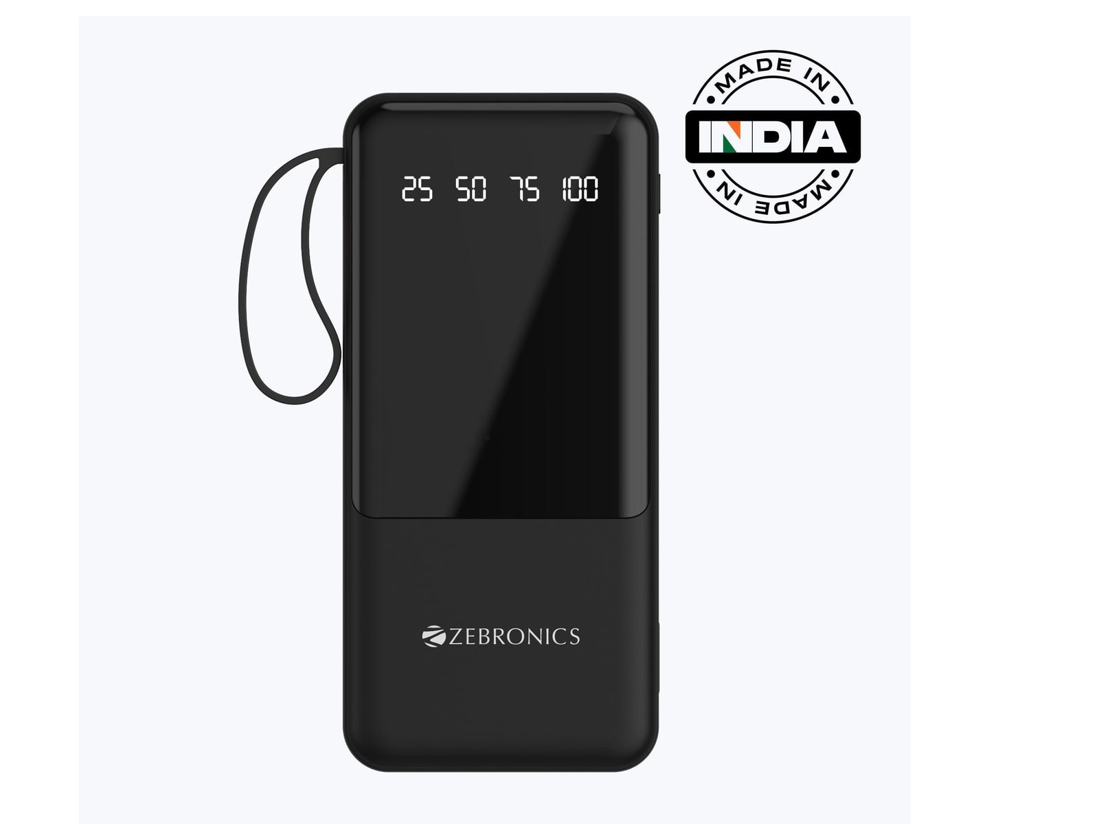 Zebronics - Zeb MB10000S16 Pro Black Power Banks