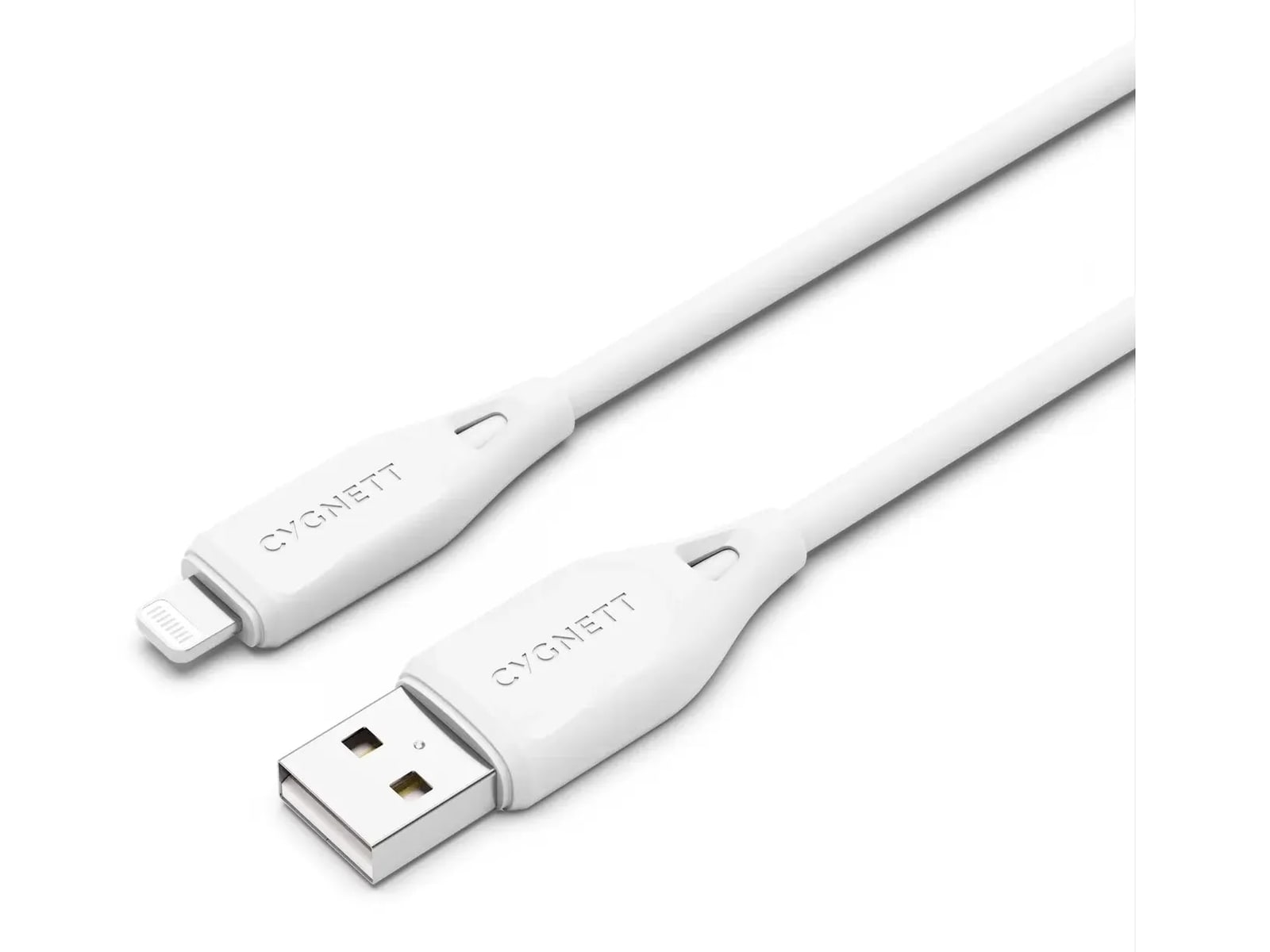Cygnett - Essentials Gen 2 Lightning to USB-A Cable - 2M - White Charging Cables
