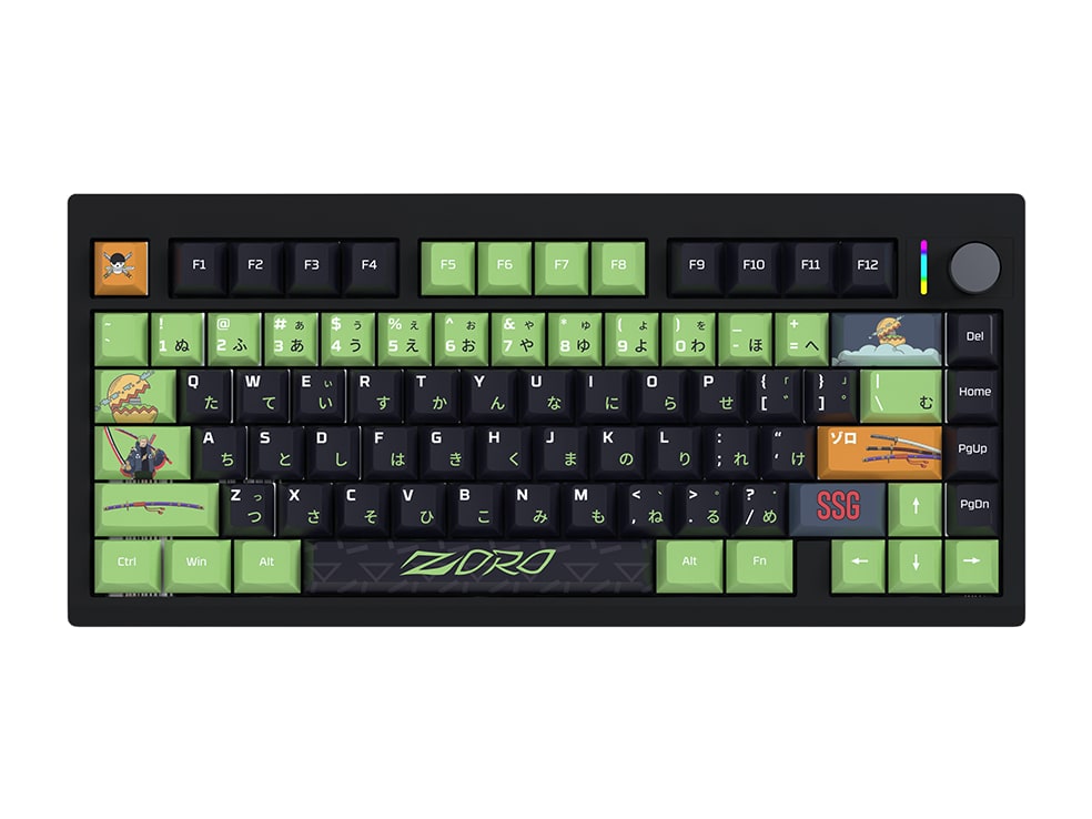 Fantech - MAXFIT8 One Piece Edition Zoro Soft Linear Mechanical Keyboards