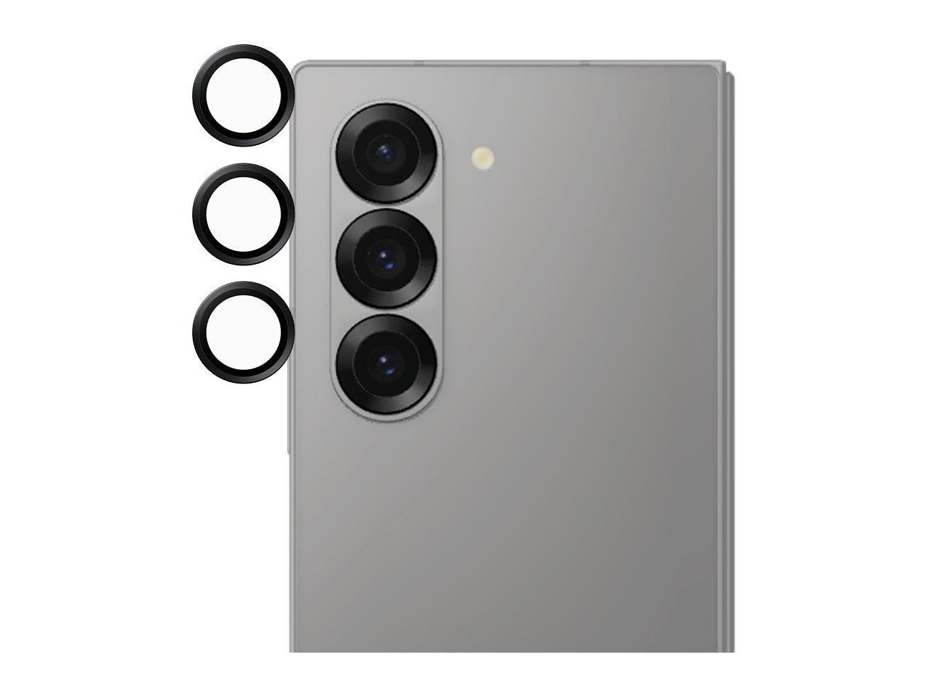 PanzerGlass - SAFE. Camera Lens Protector Black for Samsung Galaxy Z Fold6