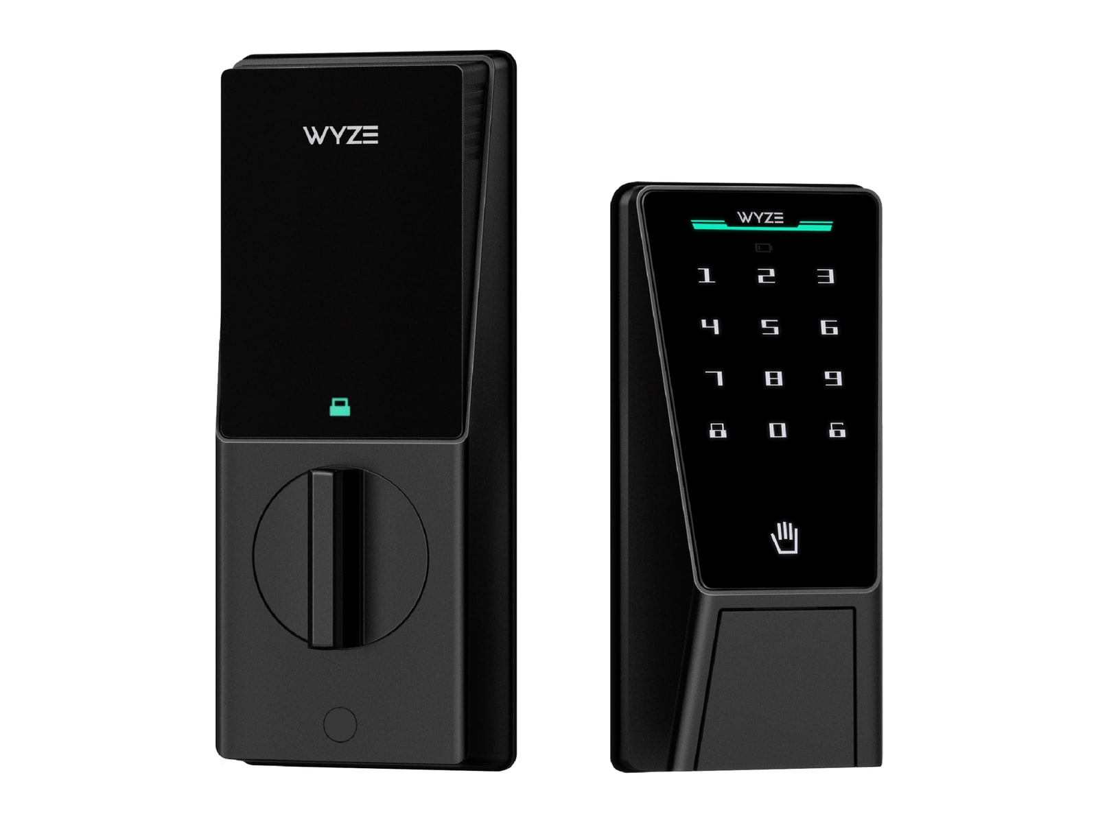 Wyze - Palm Lock Black Smart Locks