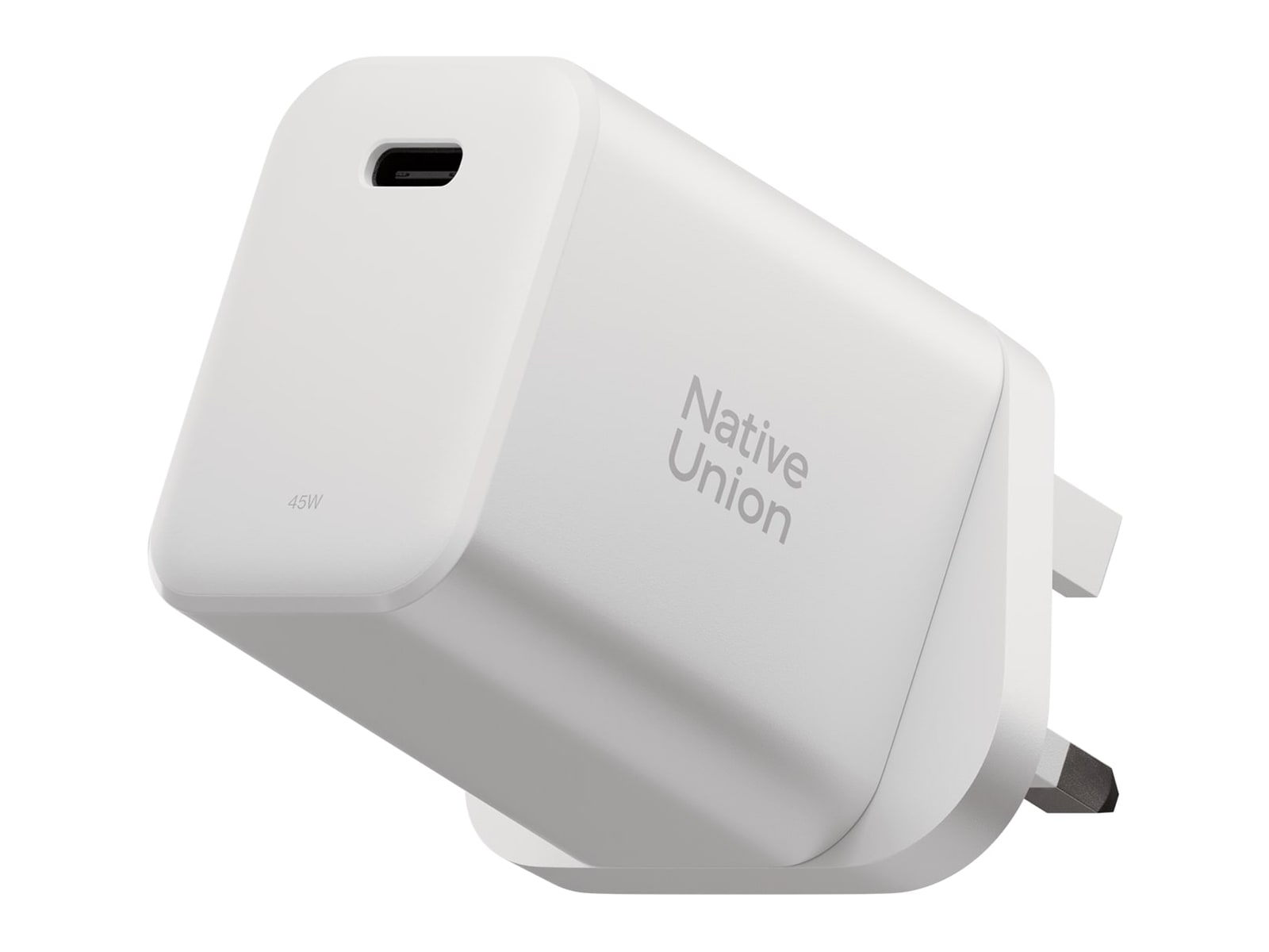 Native Union - Fast GaN Charger PD 45W (UK) White Wall Chargers