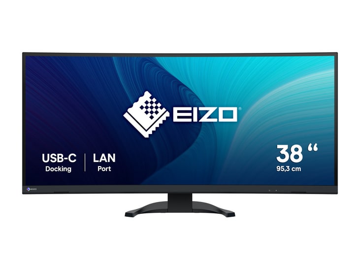 EIZO - 37.5" FlexScan EV3851X UWQHD+ 60Hz Ultrawide Monitors - Black