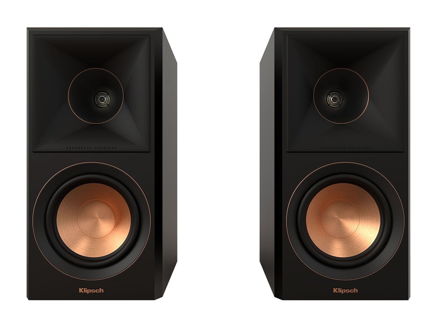Klipsch - RP-500M II Reference Premiere Ebony Bookshelf Speakers (Pair) Speakers - Black