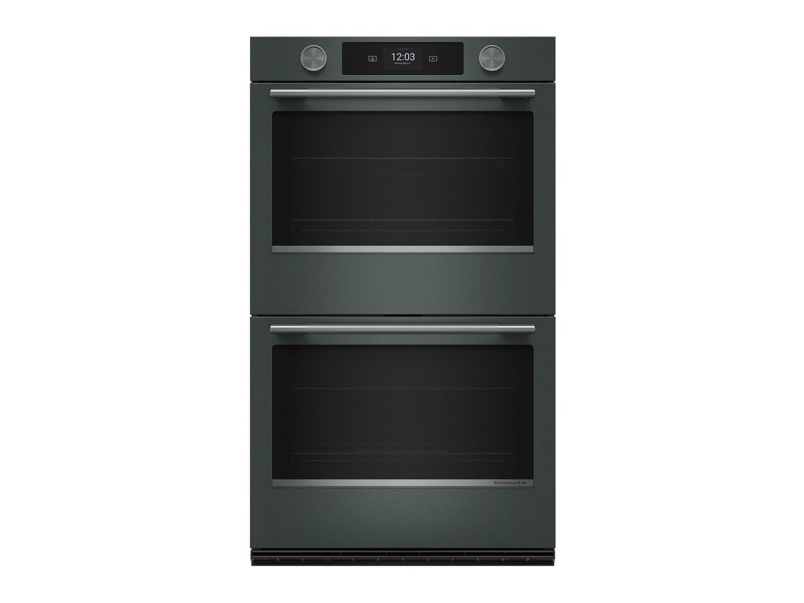 KitchenAid - Smart Electric Double Wall Oven with Intelligent Cooking Camera 30-Inch Juniper Ovens & Ranges