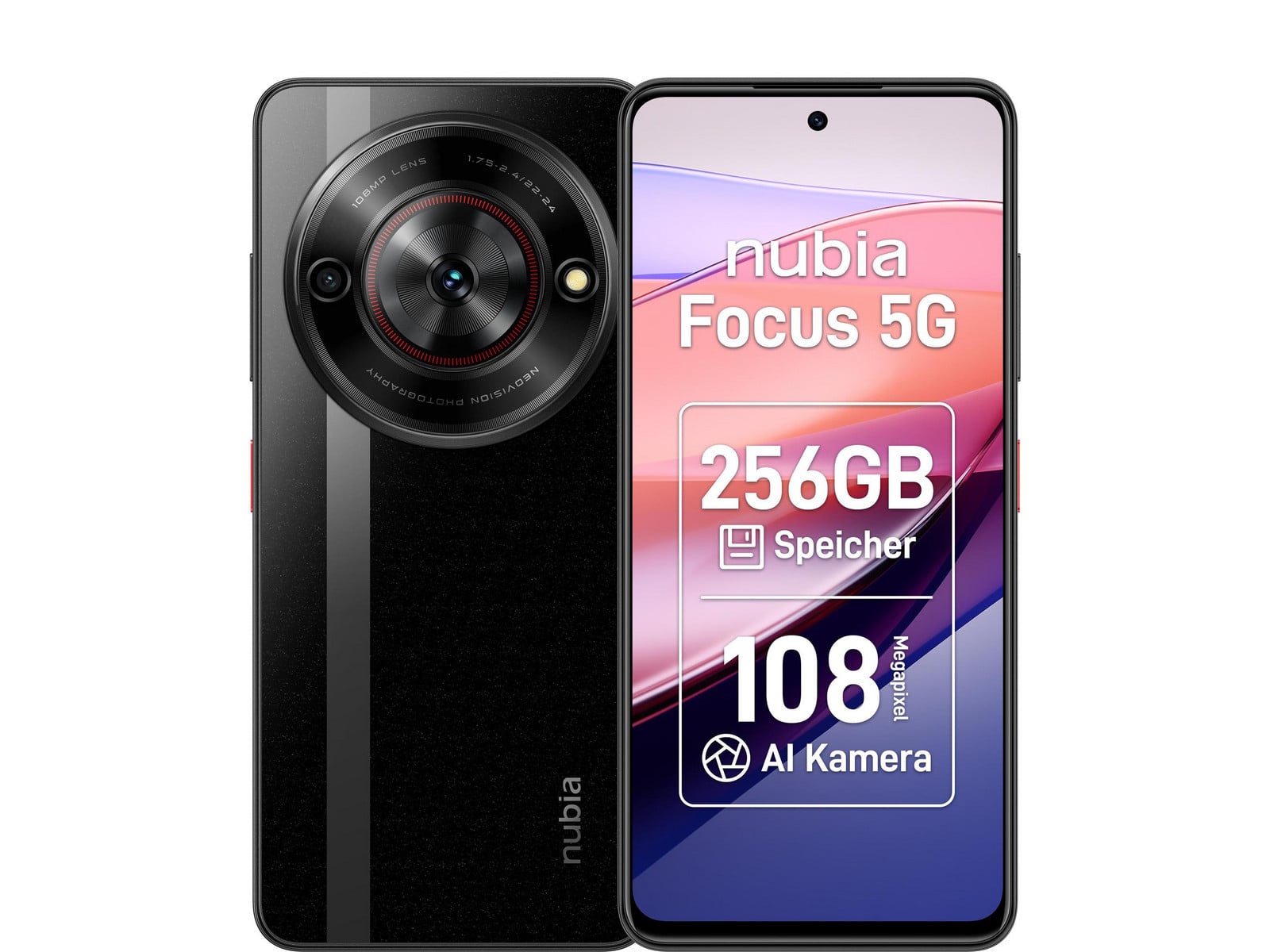 Nubia - Focus 5G 256GB - Black